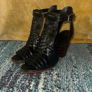 Gianni Bini Black Heeled Ankle Boots *Slightly Worn*